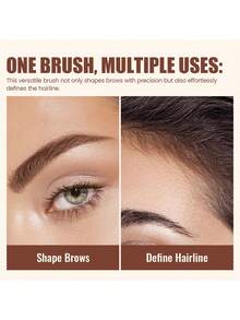 Pudaier 1 pieza Gel de cejas, aplicación suave, alta pigmentación, resistente al agua y al sudor, sensación de cabello natural, opciones de varios colores, adecuado como regalo diario o de vacaciones para la novia - 03 - Ver 5