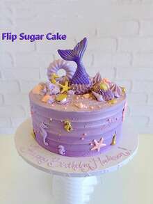 Mermaid Theme Cake Fondant Mold - Seahorse, Seashell, Starfish, Mermaid Tail Silicone Mold For Cake Decorating, Chocolate, Candy, Polymer Clay, Cupcake Topping, Sugar Art. DIY Baking Tool - View 3