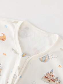 夏季新生儿蘑菇圆底防踢睡袋，单层纯棉婴儿脚套 - 雲端城堡 - 查看 10