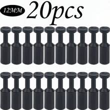 Black Plastic Push-In Connector Cap Pneumatic Plug, Suitable For 6mm/8mm/12mm Inner Diameter Push-In Connector Plugs, Multiple Sizes Of Tubing Connection Fittings Available - Push-in Connector - View 4