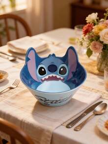 Disney 1 chiếc bát melamine chịu nhiệt và chống vỡ, thiết kế hoạt hình 3D Stitch Sulley, bát chất lượng cao, chống bỏng cho trẻ em, bát ăn ngũ cốc, bát súp, bát ăn nhẹ, salad, trái cây, bát tiệc tái sử dụng, đồ dùng nhà bếp dùng được trong máy rửa chén, bộ đồ ăn trẻ em, đồ dùng gia đình, đồ dùng tiệc tùng, bát học sinh, quà tặng sinh nhật, tựu trường, đám cưới, ngày lễ. - Nhiều màu - Xem 3