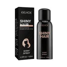 EELHOE 120ml Shiny Hair Spray For Women/Men, Hair Strength & Luster Enhancer, Dry Hair Repair, Salon-Style Shine,Frizz Control & Shine Boost For All Hair Types, With Hyaluronic Acid - Adds Shine & Strength To Dry Damaged Hair,Hair Gloss Spray - Black - View 12