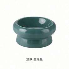 陶瓷猫狗碗，宠物食品和水碗，适用于猫和小型犬，多种颜色可选 - 白色的 - 查看 9