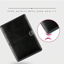 Premium Leather Pro/Air Protective Case - Magnetic Closure Design, Scratch-Resistant, Soft Touch, Slim Professional Fit For Work And Commute - View 6