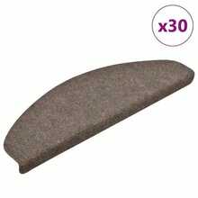 vidaXL Klebematten für Treppen, 5 Stück, Creme, 65 x 21 x 4 cm, Nadelfilz - Beige - Übersicht 7