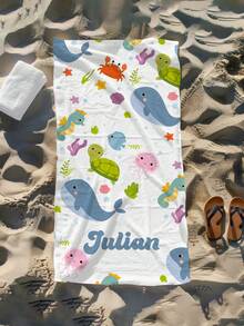 Khăn tắm biển trẻ em cá nhân hóa, món quà sinh nhật mùa hè hoàn hảo, phù hợp cho mọi dịp hè. Tùy chỉnh khăn tắm biển và phụ kiện cho bãi biển, hồ bơi, du lịch, cắm trại, yoga và nhiều hơn nữa. - Nhiều màu - Xem 7