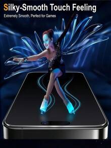 Privacy Screen Protector 3pcs Matte Anti Peeping Ceramic Film Anti Glare And Anti Fingerprint Explosion-Proof Scratch Resistant Anti Spy Phone Screen Protector Compatible With IPhone 17/16/15/14/13/12/11 Pro Max Plus Series No Bubbles Smooth And Oil Repellent Layer Office/Subway Privacy Protection Mother's Day Gift - 3PCS - View 7