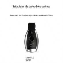 Funda protectora de TPU para llave remota de coche adecuada para CLS CLA GL R SLK AMG A B C S-Class - A - Ver 2
