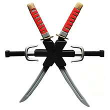 Ghost Creation Sword, Backpack Weapon Toy Set Includes Youth Sword & Knife, Costume Accessories (Suitable For Role-Playing), And For Role-Playing Party Use - A - View 7