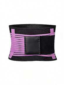 1pc, Women's Gym Fitness Belt, Summer Sweat Burning Fat Plastic Belt, Women's Waist Shaping Belt, Sports And Fitness Training Belt, Abdominal Compression Belt, Plastic Belt, Abdominal Trainer, Classic Daily Wear - Multicolor - View 8