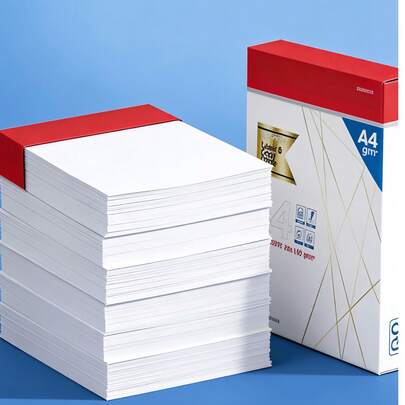 Papier kserograficzny A4 wielofunkcyjny, 2500/5000 arkuszy, idealny do biura, domu i szkoły, bez rozmazywania, druk dwustronny, kompatybilny z drukarkami laserowymi, atramentowymi i faksami