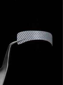 200片睫毛嫁接贴片，睫毛嫁接垫，无纺布睫毛隔离眼贴 - 彩色 - 查看 6