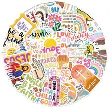 52 miếng dán hình Chúa Giê-su theo phong cách graffiti, dùng để trang trí bình nước, xe hơi, cốc, máy tính, đàn guitar, xe đạp, ván trượt, mũ bảo hiểm. - 1 Set - Xem 4