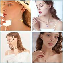 20个迷你玻璃瓶吊坠，内含水果浸泡液，树脂饮料杯挂件，适合DIY首饰、耳环、钥匙扣 - 水果瓶吊墜 - 查看 9