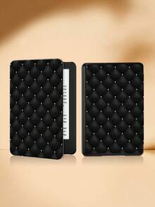 1 件装格子时尚 2D 图案保护套，适用于 Kindle 2024、Kindle NK 11/Kindle 儿童版/Kindle Paperwhite 5，电子书保护套，带自动唤醒/睡眠功能，轻巧便捷，完美贴合，保护您的阅读设备。 - 彩色 - 查看 2