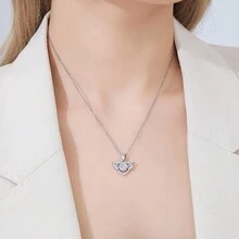1 件奢华时尚嘻哈独特复古钻石美元符号吊坠长项链、毛衣链、连帽衫链、男女通用 - 金黃色 - 查看 14