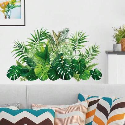 Hình dán tường cây bồ đề. Trang trí tường phòng ngủ bằng cây xanh, decal dán tường phòng tắm hình cỏ, trang trí tường nhà bếp. Trang trí theo chủ đề thiên nhiên.