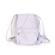 1pc Minimalist Lightweight Drawstring Backpack, Casual Sports Bag, Unisex Design - Multicolor - View 11