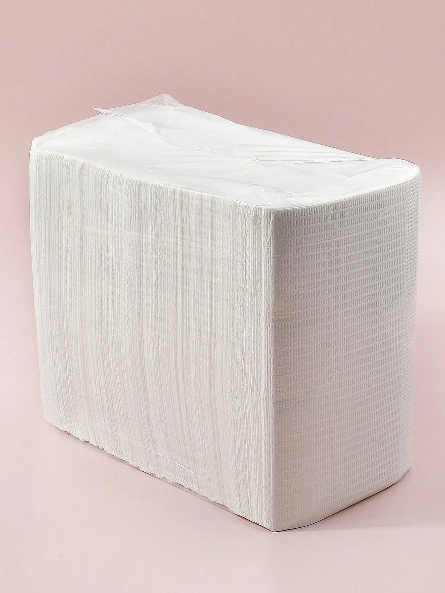 1 Pack Disposable Waterproof Anti-Fouling Nail Desk Mat, Cleaning Tools, Eyelash Extension Paper - White - View 1