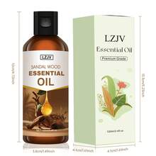 LZJV 100毫升/3.4液盎司纯肉桂精油，30毫升/1.0液盎司，天然肉桂油，适用于香薰机、护肤、护发、沐浴、DIY、按摩、助眠、放松、肥皂和蜡烛制作 - 肉桂精油 - 查看 4