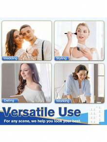 200pcs/40pcs/20pcs/6pcs Instant Support Face Mask - Invisible Waterproof Transparent Molding Mask For Chin & Neck, Face Tape - Alcohol-Free, Suitable For All Skin Types, Unisex, Jawline - Multicolor - View 8