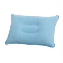 1pc Outdoor Inflatable Pillow, Travel Pillow, Lumbar Pillow, Airplane Neck Support Pillow, Portable Neck Pillow For Nap, Sleep Pillow, Neck Support, Suitable For Side And Back Sleepers, Ergonomic Design, 3D Quilted Surface, Breathable Fabric, Ideal Travel Gift For Neck Protection And Sleep Comfort, Neck Pillow, Side Sleeper Pillow, Quilted Surface, Durable Pillowcase, Practical For Multiple Occasions, Ideal For Travel, Business Trip, Camping, Vacation, Office, Home - Multicolor - View 9