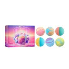 Christmas Bubble Bath Ball - Mild Cleaning And Moisturizing Body Foam, Remove The Stains On The Light Beige Surface, Lasting Flower Fragrance, Care For The Light Beige Skin All The Year Round, Perfect Gift Choice: Mother's Day/Christmas Or Travel - Multicolor - View 3