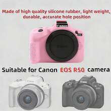 EOS R50 Soft Silicone Protective Case, Flexible Silicone Camera Cover For EOS R50 Vlog Camera, Camera Silicone Sleeve, Camera Protective Case, Fashionable Multi-Color Camera Shell Camera Case - Multicolor - View 2