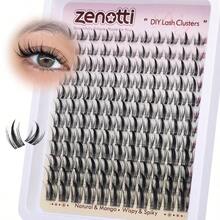 Fairy Lash Clusters Manga Eyelash Clusters Natural Lash Clusters With Spikes Wispy Cluster Eyelash Extensions Anime Lashes Extensions Wet Look With Band 10-18MM By - B2-Natural Fairy lash clusters - Xem 1