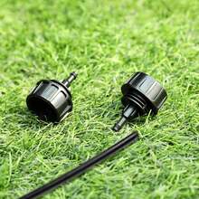 1/4英寸（约0.6厘米）滴灌管至水龙头/花园软管适配器；滴灌软管接头；3/4英寸（约1.9厘米）花园软管至1/4英寸（约0.6厘米）滴灌系统配件；花园软管快速连接接头 - 管接頭 - 查看 7