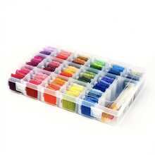 Handmade Embroidery Kit Box, With Transparent Storage Box And Needle And Thread Tools, Suitable For Handmade And Creative Embroidery Projects. - Set Of 96 Colors - View 10