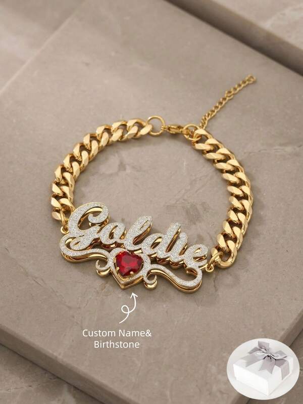Vòng tay khắc tên đá quý theo tháng sinh, trang sức vàng khắc hai mặt tên, quà sinh nhật cá nhân hóa cho phái nữ, trang sức cá nhân hóa cho phụ nữ, quà Giáng sinh, quà Ngày của Mẹ, quà kỷ niệm.