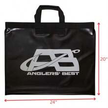 Bolsa de pescado Angler's Best Tournament - Equipo de pesca duradero y a prueba de fugas bolsa de pesca con revestimiento de PVC resistente a pinchazos 24 x 20 pulgadas con asas de nailon fuertes y - como en la imagen - Ver 5