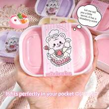 1 pieza Nuevo juguete de apretón de pastel de rebote lento, juguete antiestrés suave, gadget interactivo 2026, regalo perfecto para niños, niñas, amigos, cumpleaños, fiesta - Multicolor - Ver 3