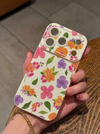 Bloem Hibiscus Patroon Vloeibare Siliconen Telefoonhoes Volledige Bescherming Schokbestendig Anti-Val TPU Zachte Rubberen Hoes Compatibel met iPhone 13/11/17/17pro/16/14/15/15pro/15 Plus/15 Promax/7plus/8plus/X/Xs Max/Xr/11pro/12pro/13pro/14pro/12mini/13mini/11promax/12promax/13promax/14promax/14plus/17pro Max/17Air/6/6s Plus/7/8/16Pro/16plus/16promax/SE2/17promax & Compatibel met Samsung Galaxy/A54/A14/A12/A13/A15/A32/A33/A24/A52S/S20/S21/S22/S23/S24/S23Plus/S24ultra/S25/A15/A33/A23