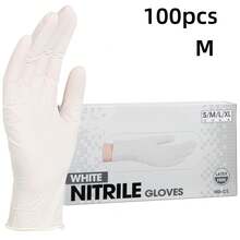 100pcs Per Pack, Available In Deep Pink And Light Purple. Disposable Nitrile Gloves. Sizes: S, M, L, XL. Durable, Waterproof, And Thickened, Suitable For Household Cleaning. Also Applicable For Kitchen, Bathroom, Cleaning, Tattooing, Beauty Care, Hair Coloring, Pet Care, Beauty Salon, Cleaning Supplies, Kitchen Essentials, Etc. New In 2026 Essential Cleaning Tools - 100pcs - 查看 18