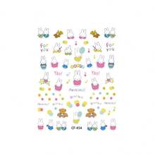 1 bộ/1 cái Hình dán thỏ Miffy Jelly cao cấp mới năm 2026 dùng cho cốc nước, camera điện thoại, hình dán trang trí, hình dán thỏ nhỏ dễ thương, hình dán thỏ Miffy Jelly mềm mại, phong cách bé gái dễ thương, phong cách dầu sữa dịu nhẹ, quà sinh nhật cho bạn bè, quà bất ngờ, quà tặng cần thiết cho năm học mới, quà tặng ngày Valentine - Nhiều màu - Xem 6