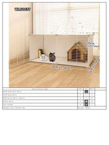 Large Animal Cage With Litter Tray, Suitable For Hamsters, Squirrels And Other Small Pets - Splicing - View 26