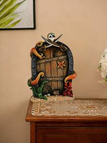 1pc Countryside Style Fairy Tale Cottage Decor, Rustic Mini Fairy Ornament, Creative Home Decor For Living Room Tabletop To Create A Cozy Atmosphere - K - View 8