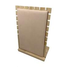 1 chiếc giá đỡ trưng bày dây chuyền bằng tre và gỗ có thể tháo rời, giá treo trang sức dây chuyền quai xanh, phụ kiện chụp ảnh trưng bày dây chuyền. - Nhiều màu - Xem 14