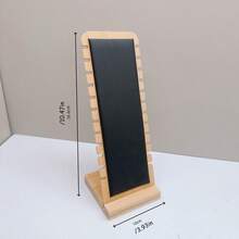 1 chiếc giá đỡ trưng bày dây chuyền bằng tre và gỗ có thể tháo rời, giá treo trang sức dây chuyền quai xanh, phụ kiện chụp ảnh trưng bày dây chuyền. - Nhiều màu - Xem 9