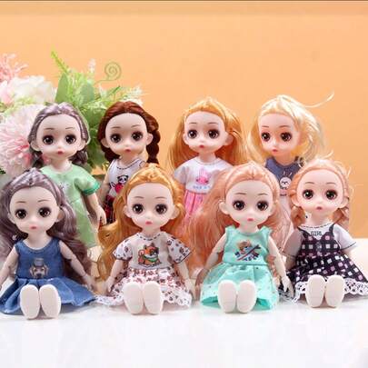 恒超迷雾巴创意入学礼物小娃娃娃娃女孩收藏礼物玩具