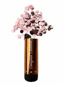 3pcs Colorful Paper Confetti Poppers, Multicolor Paper Confetti Hand-Held Twist Poppers, Party Decorations For Graduation, Wedding, Birthday, Gender Reveal, New Year, Mother's Day, Graduation Ceremony And Other Occasions - Silver - View 16