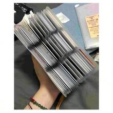 1pc /240pcs/84pcs Portable Clear Matte Photo Album, Large Capacity Collection Album All-In-One, Album For 3-Inch Instant Photos, Celebrity Card Series Collection Folder And Business Card Holder, Minimalist Stylish Sleeve-Style ID Holder, Convenient Storage For Photos, Cards, Stamps, Tickets,Back To School,School Supplies - Transparent Collection Album - View 8