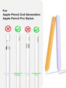 全新硅胶一体式触控笔保护套，兼容 Apple Pencil Pro/第二代 - 彩色 - 查看 5