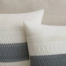 1pc Bohemian Style Decorative Pillow Cover - A Gray - View 6