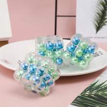 1个2026新款珍珠减压挤压玩具，指尖魔方，送给孩子的完美礼物 - 有趣的礼物，生日礼物，节日礼物，儿童礼物 - 彩色 - 查看 3