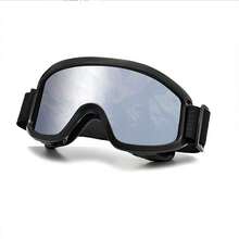 1pc Adult Outdoor Sports Ski Goggles, Motorcycle Riding Glasses, Snowmobile Eyewear - Multicolor - View 13