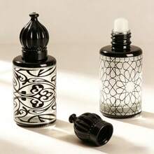 Nachfüllbare Glasrolle Flasche, 12ml TSA-zugelassener ätherischer Öle Rollerflasche Reiseset, leerer Rollerbehälter mit Metallic-Finish, auslaufsicher tragbare Reisegröße Kosmetikspender für Aromatherapie, DIY Parfüm Hautpflege Körperpflege, Reiseaccessoires für Flugzeug Geschäftsreise Urlaub, Unterwegs Badezimmer Aufbewahrungsorganizer, Reiseaccessoires Geschenk für Frauen Männer - Verschiedenfarbig - Übersicht 2