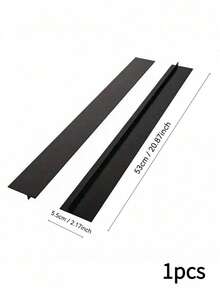 1P2pcs Stove Counter Cover Kitchen Seal, Stove Top Seal, Organic Silicon High Temperature Resistant Kitchen Gap Strip, Kitchen Accessories,Kitchen Decor And Accessories,Home Essentials,Kitchen Organization And Storage,Oil And Dirt Resistant Gas Stove Gap Soft Sealing Strip Silicone Gap Plug Kitchen Stove Counter Gap Cover - Flexible Stove Space Filler,Kitchen Decor,Halloween - 黑色-21吋-1件 - 查看 13